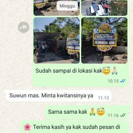 Pengiriman Papan Bunga Duka Tegalsari Karanggede