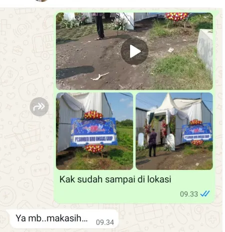 Pengiriman Karangan Bunga Tegalsari Karanggede