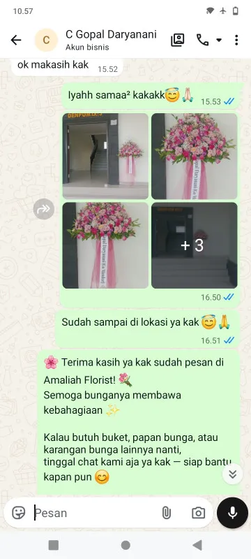 Pengiriman Karangan Bunga Tegalsari Karanggede
