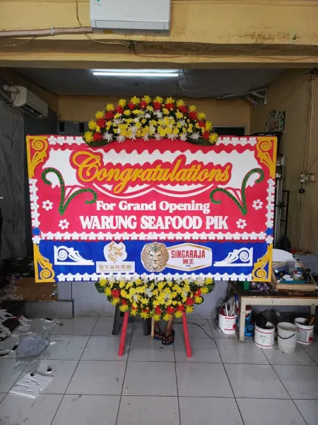 Papan Bunga Ucapan Selamat Tegalsari Karanggede