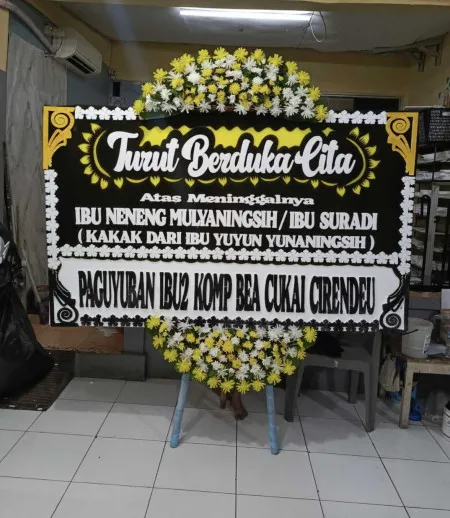 Papan Bunga Duka Tegalsari Karanggede