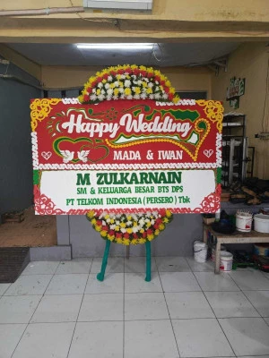 Papan Bunga di Tegalsari Karanggede