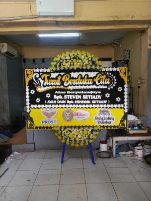 Papan Bunga di Tegalsari Karanggede