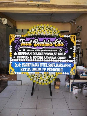 Papan Bunga di Tegalsari Karanggede